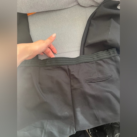 Zara black pants with split hem - Picture 5 of 5